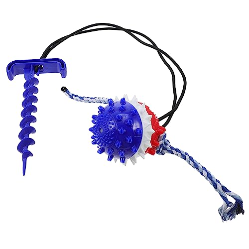 Toyvian Zähne ziehen Ball Zerrspielzeug für Hunde anregend Kauspielzeug für Welpen zum Zahnen Blau Kauspielzeug für Hunde Backenzahn- für Haustiere Plastik Blue Toyvian Zähne ziehen Ball Zerrspielzeug für Hunde anregend Kauspielzeug für Welpen zum Zahnen Blau Kauspielzeug für Hunde Backenzahn- für Haustiere Plastik Blue von Toyvian