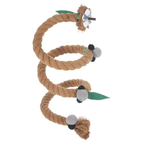 Toyvian Zubehör Für Vogelkäfige Papageienkletterseil Vogel Seil Barsch Vogel Stehendes Kletterspielzeug Sittich Nymphensittich Vogelbarsch Papagei Kauspielzeug Vogelseil Metall Toyvian Zubehör Für Vogelkäfige Papageienkletterseil Vogel Seil Barsch Vogel Stehendes Kletterspielzeug Sittich Nymphensittich Vogelbarsch Papagei Kauspielzeug Vogelseil Metall von Toyvian