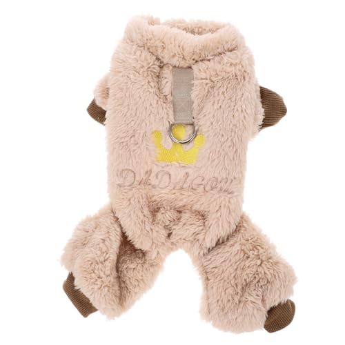 Toyvian entzückende Welpenkleidung Pullover Körperpflege UPS Vlies für Winter hundemantel Plüsch -Haustierkleidung Warmhaltende Hundekleidung Warmer Hundemantel Polyester Toyvian entzückende Welpenkleidung Pullover Körperpflege UPS Vlies für Winter hundemantel Plüsch -Haustierkleidung Warmhaltende Hundekleidung Warmer Hundemantel Polyester von Toyvian