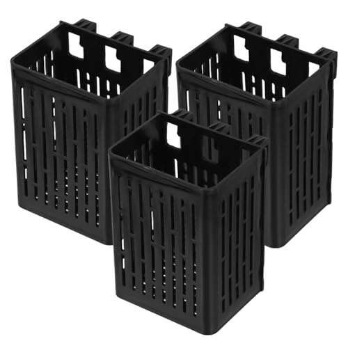 Toyvian hydroponischer Pflanzkorb Dekoration hängender Aquarienpflanzenhalter live Fisch wasserpflanzen Aquarienpflanzen Kunststoff Aquarium-Pflanzenhalter Oben hängend Betta Plastik Black Toyvian hydroponischer Pflanzkorb Dekoration hängender Aquarienpflanzenhalter live Fisch wasserpflanzen Aquarienpflanzen Kunststoff Aquarium-Pflanzenhalter Oben hängend Betta Plastik Black von Toyvian