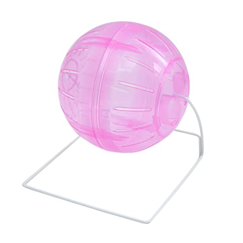 Toyvian in Eins Hamster Laufkugel mit Ständer Multifunktionaler Kleintier Übungsball Sicherer Lauf und Spielspaß für Hamster Rennmäuse und Kleine Haustiere von Toyvian