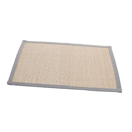 Toyvian Katzenkratzbrett Für Innenbereich Mit Spiralnägeln Kratzmatte Für Hauskatzen Katzenkratzunterlage Zum Schutz Von Sofas Und Möbeln von Toyvian