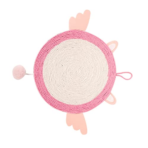 Toyvian kratzbaum für Katzen Kratzerpfosten für Innenkatzen kratzunterlage für Katzen Katzenkratzecke Ausbildung Bausatz Katzenkrallenschleifspielzeug Kätzchen - Sisalseil Rosa Toyvian kratzbaum für Katzen Kratzerpfosten für Innenkatzen kratzunterlage für Katzen Katzenkratzecke Ausbildung Bausatz Katzenkrallenschleifspielzeug Kätzchen - Sisalseil Rosa von Toyvian