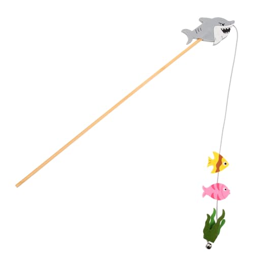 Toyvian Interaktives Katzenspielzeug Mit Katzenangel Attraktiven Neck-hängen Und Leichtem Design Für Kätzchen Zum Selbstspielen Für Kleine Wohnungen von Toyvian