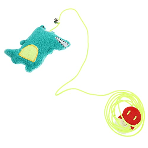 Toyvian lustiges Katzenspielzeug drinnen hängendes Katzenspielzeug Plüsch Kätzchen Katzen-Teaser Kätzchen-Teaser- zum Aufhängen für Katzen Elastisches Seil von Toyvian