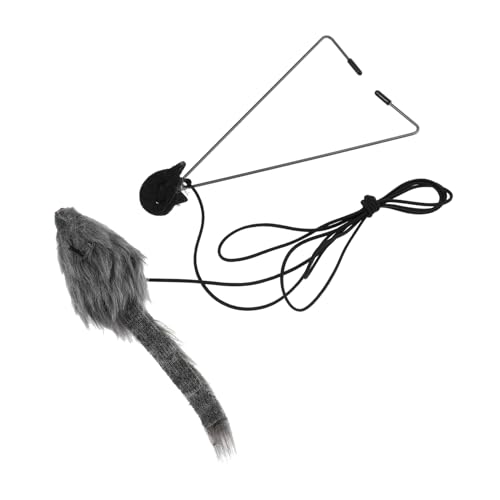 Toyvian lustiges Katzenspielzeug hängend ziehen um drinnen interessanter neckender Stock Stöcke Haustier Katze Teaser Katze stimuliert Katzenstange Plastik Toyvian lustiges Katzenspielzeug hängend ziehen um drinnen interessanter neckender Stock Stöcke Haustier Katze Teaser Katze stimuliert Katzenstange Plastik von Toyvian