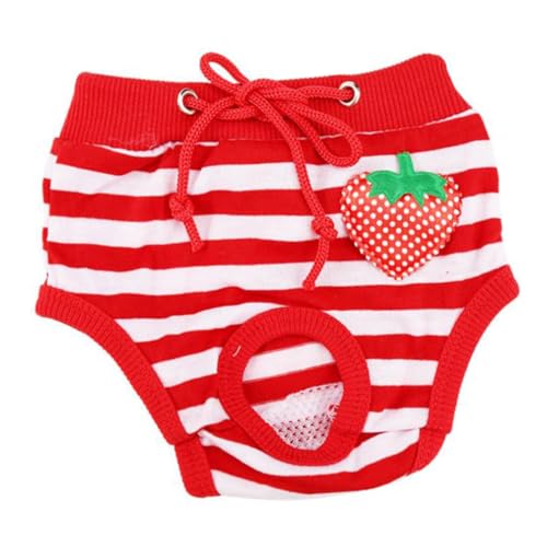 Toyvian physiologische Hosen für Haustiere Hundehose Sanitär Windeln Bauchband für Hunde Hygienehosen für Hunde weibliche Windelwindel Periodenunterwäsche Hund Windelhose Welpenwindel von Toyvian