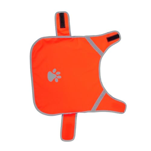 Toyvian reflektierende Weste für Haustiere Hunde-Outfit reflektierende Westen Schutzkostüm für Haustiere Geschirr Haustierkleidung im Freien Sicherheitsweste für Haustiere Polyester Orange Toyvian reflektierende Weste für Haustiere Hunde-Outfit reflektierende Westen Schutzkostüm für Haustiere Geschirr Haustierkleidung im Freien Sicherheitsweste für Haustiere Polyester Orange von Toyvian