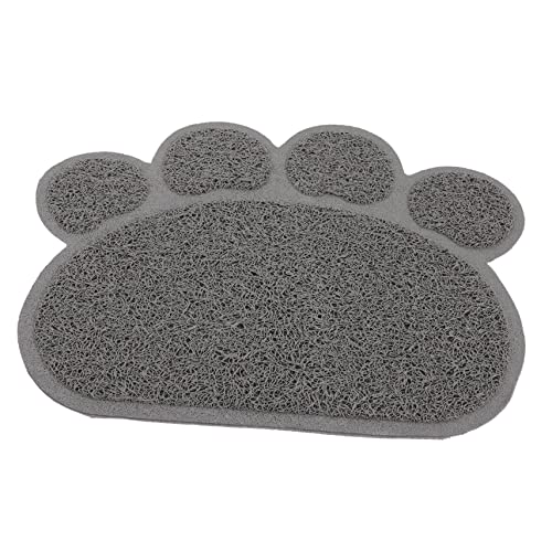 Toyvian rutschfeste Verschmutzungsabweisende Katzenstreu Matte Strapazierfähige Leicht zu Reinigende Futtermatte für Katzen und Kleine Haustiere Graue Unterlage für Drinnen Toyvian rutschfeste Verschmutzungsabweisende Katzenstreu Matte Strapazierfähige Leicht zu Reinigende Futtermatte für Katzen und Kleine Haustiere Graue Unterlage für Drinnen von Toyvian