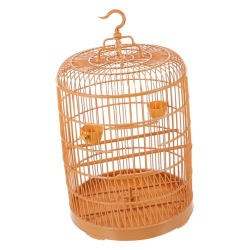 Vogelkäfig für Kleine Hängender Dekorationskäfig für Nymphensittiche und Wellensittiche Geräumig und Langlebig für Innenräume und Feiern Vogelkäfig für Kleine Hängender Dekorationskäfig für Nymphensittiche und Wellensittiche Geräumig und Langlebig für Innenräume und Feiern von Toyvian