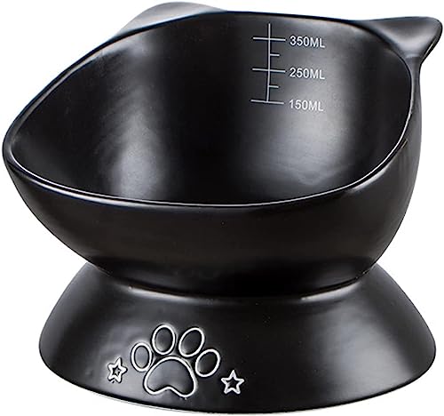 Suppenschüssel, Reisschüssel, Frühstücksschüssel, Katzennäpfe, erhöht, geneigt, erhöhte Hundefutternäpfe 350 ml/12,5 oz, erhöhte Futternapf for Katzen oder Welpen, kleine Hunde, Schnurrhaar-Müdigkeit- Suppenschüssel, Reisschüssel, Frühstücksschüssel, Katzennäpfe, erhöht, geneigt, erhöhte Hundefutternäpfe 350 ml/12,5 oz, erhöhte Futternapf for Katzen oder Welpen, kleine Hunde, Schnurrhaar-Müdigkeit- von TozLu