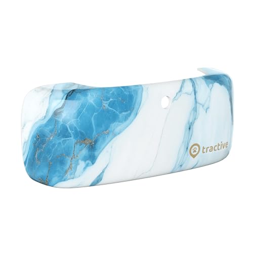 Tractive GPS Tracker Cover für Hunde - Blauer Marmor von Tractive