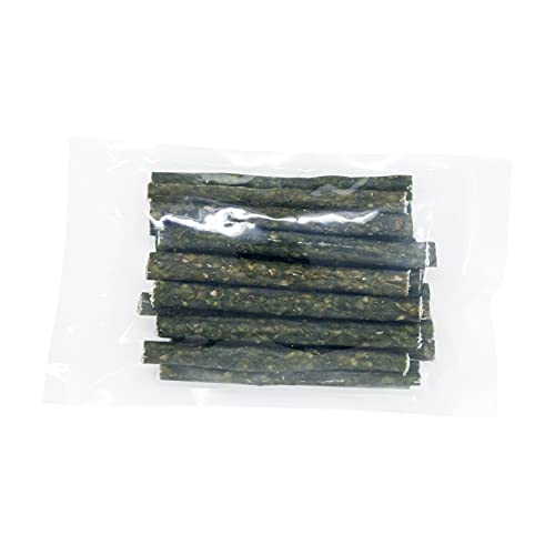 20 STK. grüne Kaustangen mit Pansen-Füllung 12cm - DM: 10mm ⁄ besonders Geschmacksintensiv und bestens geeignet als Snack für zwischendurch von Trade Teamwork