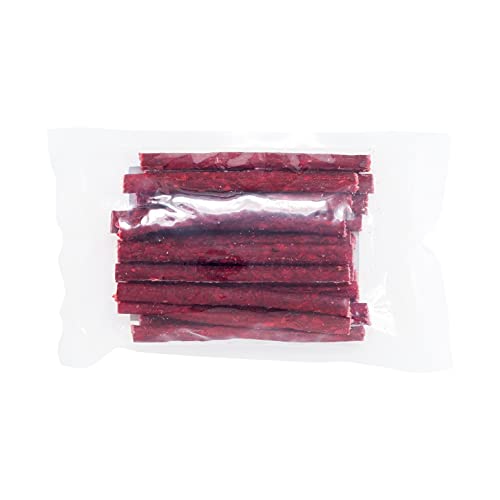20 STK. rote Kaustangen mit Pansen-Füllung 12cm - DM: 10mm ⁄ besonders Geschmacksintensiv und bestens geeignet als Snack für zwischendurch von Trade Teamwork