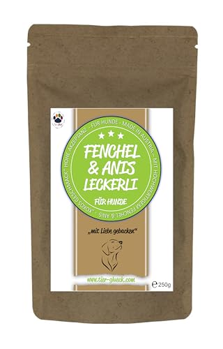 Trade Teamwork® hypoallergenes, getreidefreies Fenchel & Anis Leckerli - Für Hunde 250g Snack, Kekse/Hergestellt in Österreich von Trade Teamwork