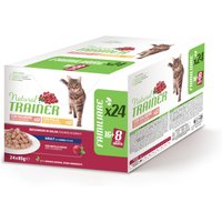Natural Trainer Adult  - 24 x 85 g Mix (Huhn und Lachs) von Trainer Natural Cat