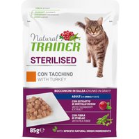 Natural Trainer Adult Sterilised  - 24 x 85 g Truthahn von Trainer Natural Cat