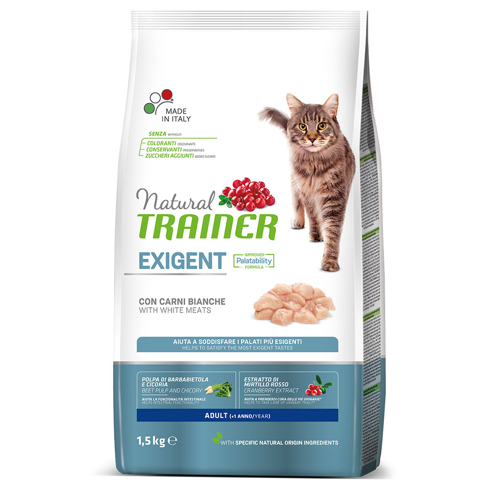 Natural Trainer Exigent Adult mit Geflügel - 1,5 kg von Trainer Natural Cat