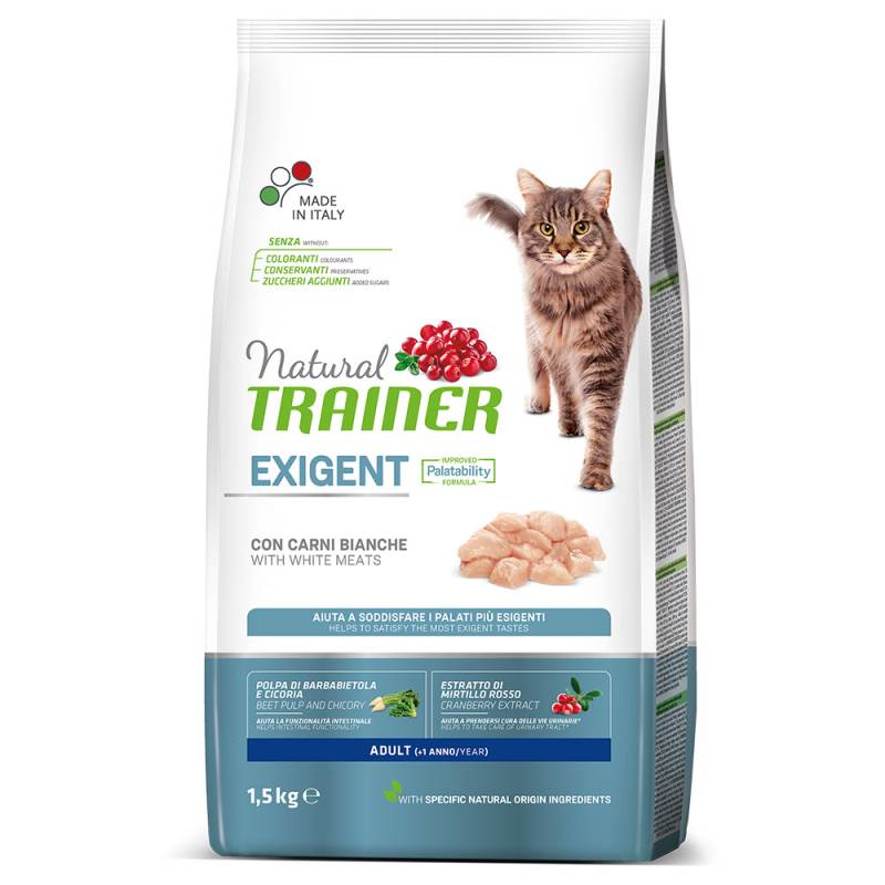 Natural Trainer Exigent Adult mit Geflügel - Sparpaket: 2 x 1,5 kg von Trainer Natural Cat