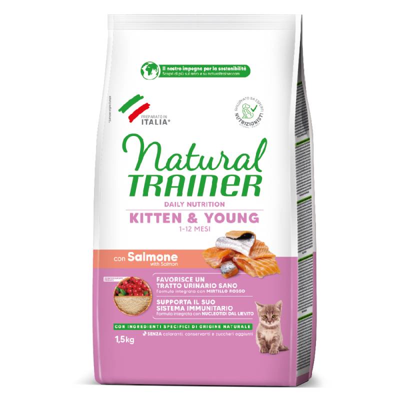 Natural Trainer Kitten Lachs - 1,5 kg von Trainer Natural Cat