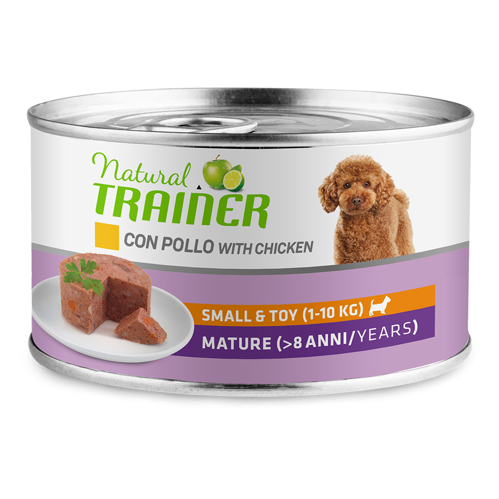 Natural Trainer Maintenance Small & Toy Mature - 6 x 150 g (Huhn) von Trainer Natural Dog