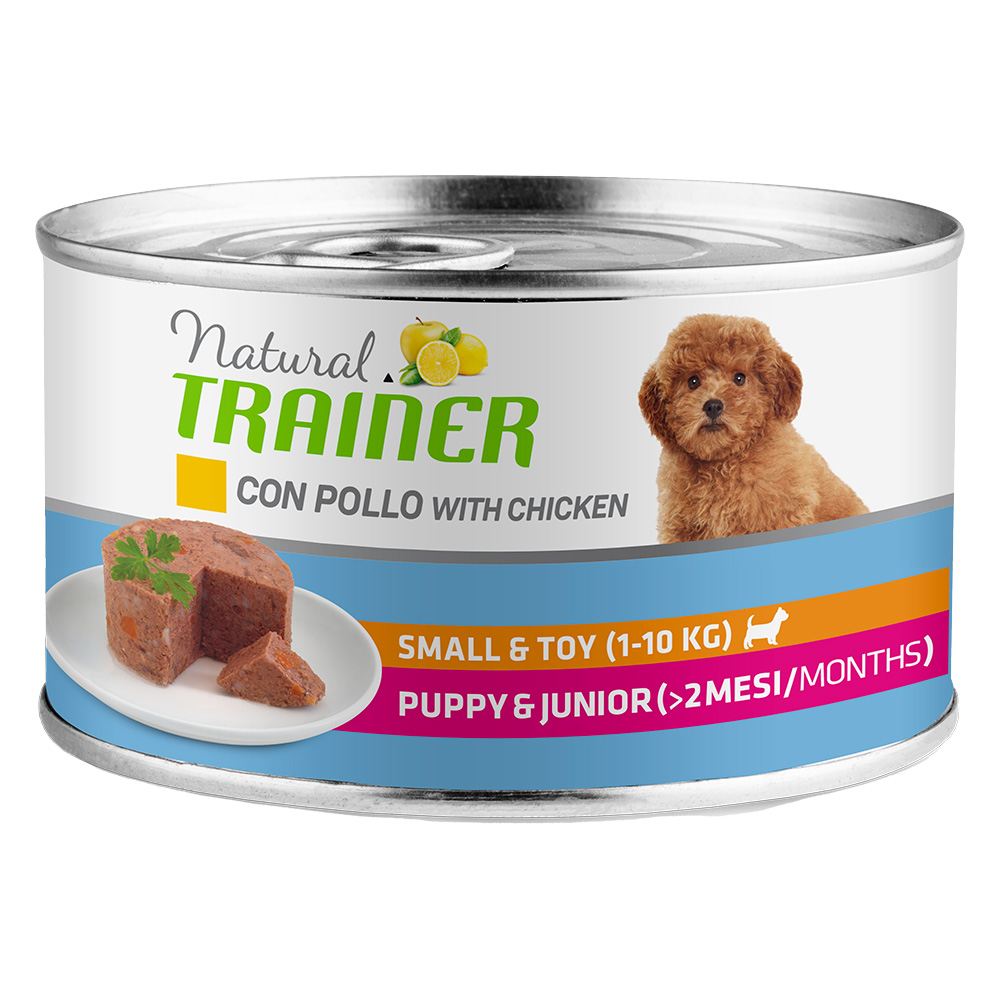 Natural Trainer Maintenance Small & Toy Puppy - 12 x 150 g (Huhn) von Trainer Natural Dog