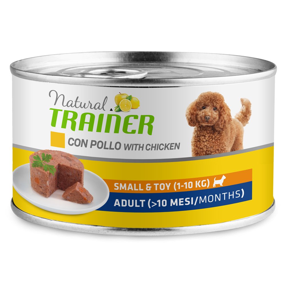 Natural Trainer Small & Toy Adult - 12 x 150 g Huhn von Trainer Natural Dog
