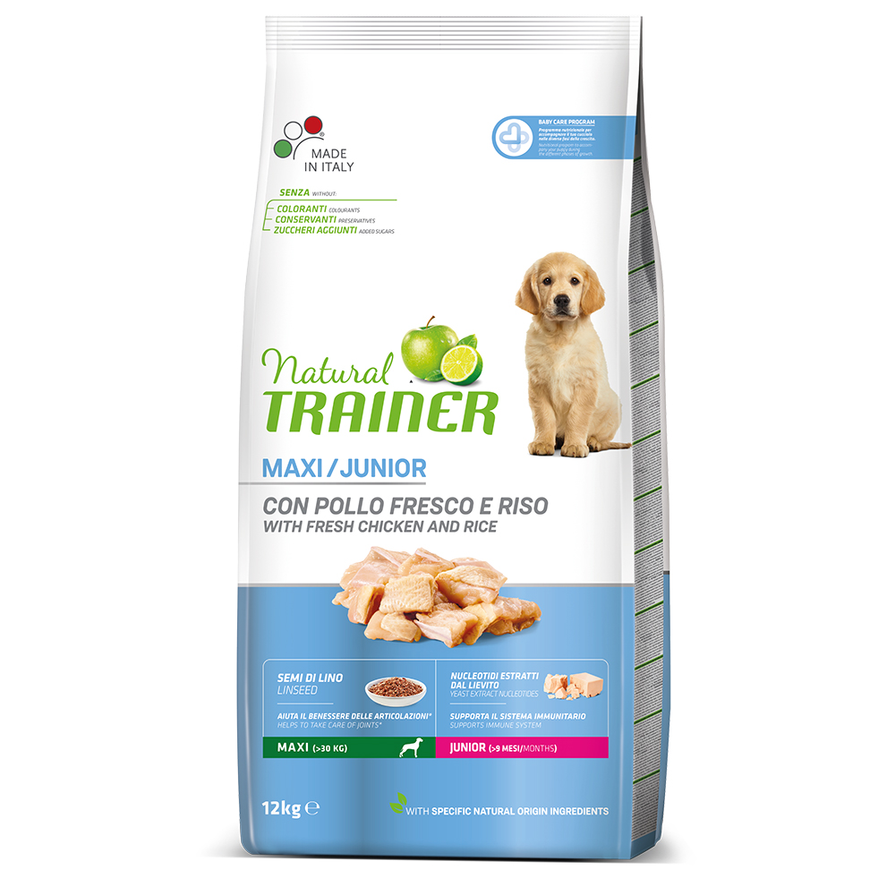 Nova Foods Trainer Natural Junior Maxi - 12 kg von Trainer Natural Dog