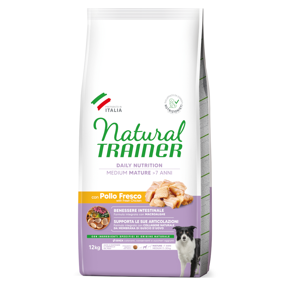 Nova Foods Natural Trainer Medium Senior - 12 kg von Trainer Natural Dog