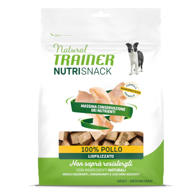 Sparpaket Natural Trainer Nutri Snack Gefriergetrocknete Brocken Adult 6 x 50 g - Huhn von Trainer Natural Dog