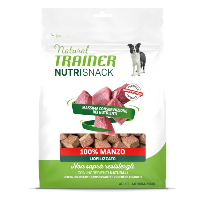 Sparpaket Natural Trainer Nutri Snack Gefriergetrocknete Brocken Adult 6 x 50 g - Rind von Trainer Natural Dog