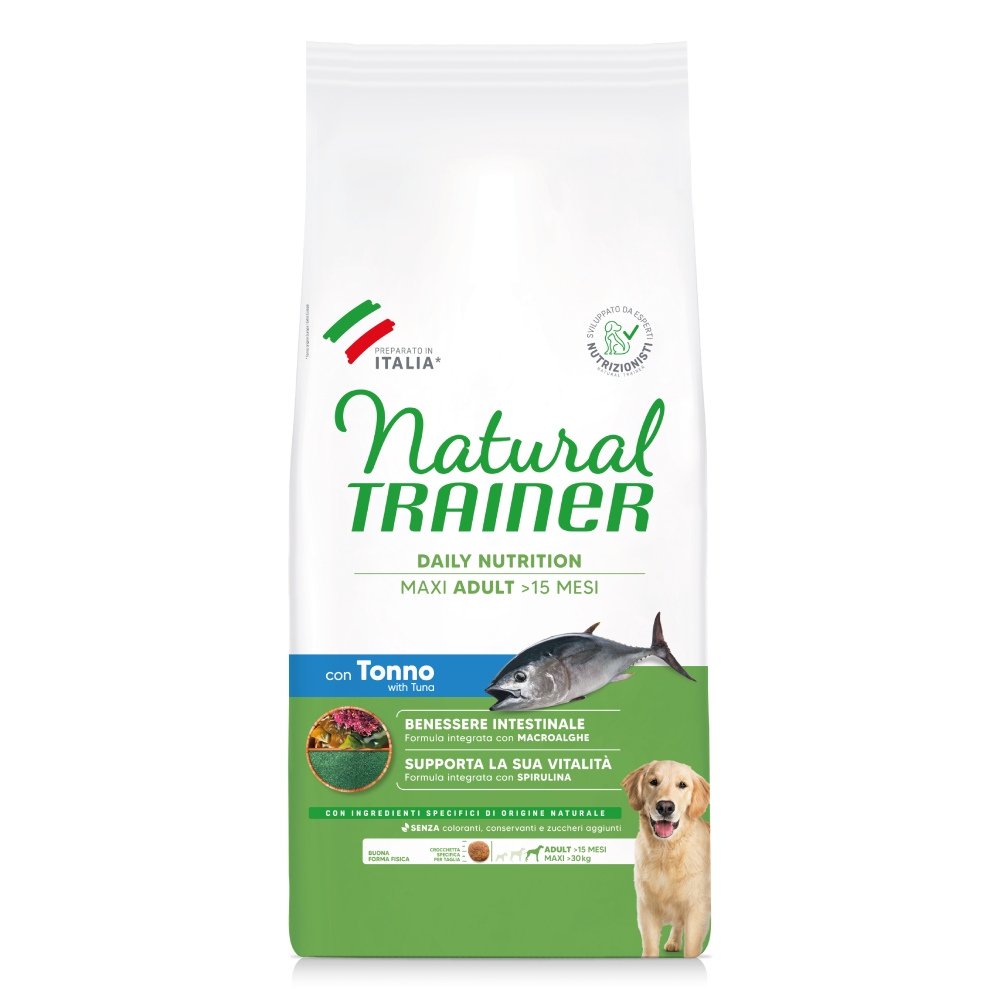 Trainer Dog Natural ADULT MAXI with Fish & Rice - 12 kg von Trainer Natural Dog