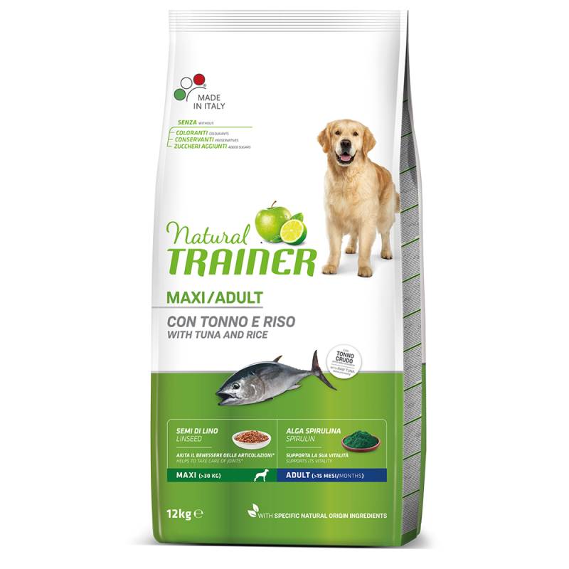 Trainer Dog Natural ADULT MAXI with Fish & Rice - 12 kg von Trainer Natural Dog
