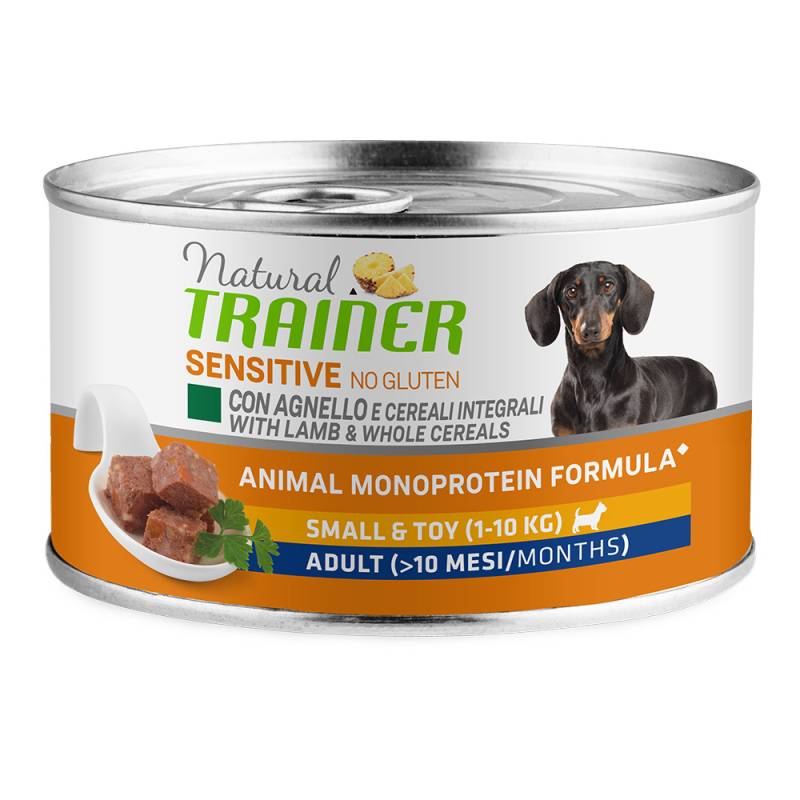 Natural Trainer Sensitive No Gluten Small & Toy Adult - Sparpaket: 24 x 150 g Lamm von Trainer Natural Sensitive