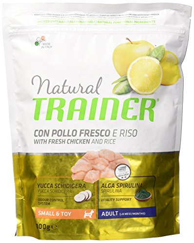 Natural Trainer Natural Small Huhn Reis Gr.800 Trockenfutter für Hunde, Mehrfarbig, Einzigartig von Trainer Natural
