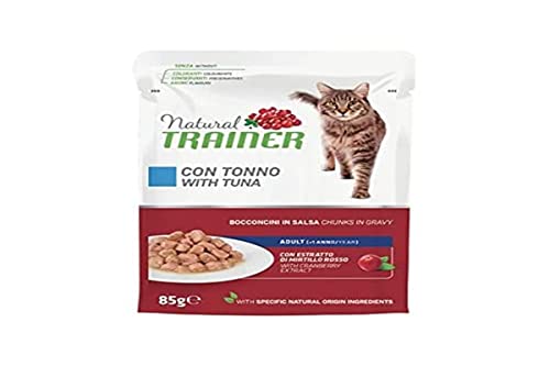 NATÜRLICHER TRAINER FÜR ERWACHSENE KATZEN 85 GRAMM MIT BOCCONCINI-THUNFISCH IN SAUCE NATÜRLICHER TRAINER FÜR ERWACHSENE KATZEN 85 GRAMM MIT BOCCONCINI-THUNFISCH IN SAUCE von Trainer Natural
