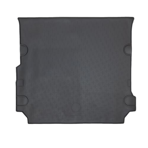 Travall Kofferraummatte Kompatibel mit Land Rover Discovery (2004-2007) Autospezifischer Kofferraumwanne Hundefreundlicher Kofferraumschutz wasserdichte Schwarze Gummi-Allwettermatten von Travall