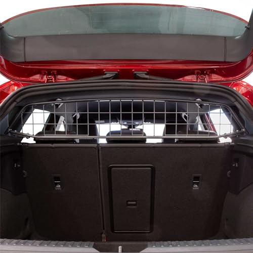 Travall Hundegitter für Cupra Leon (2020-) Fahrzeugspezifisches Hundegitter, Kofferraumschutz für Hundetransport, Gepäckschutz, Robustes Stahlnetz Auto Hundesperre von Travall