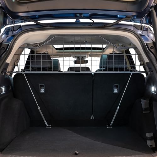 Travall Hundegitter kompatibel mit Honda Cr-V (2022-) Fahrzeugspezifischer Kofferraumschutz Gepäckschutz Trenngitter Ladungsteiler Hochbelastbare Stahl Auto Haustierbarriere von Travall