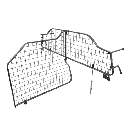 Travall Hundegitter & Trenngitter kompatibel mit Jeep Grand Cherokee SUV (2011-2013) fahrzeugspezifischer Kofferraumschutz Gepackbarriere robuste Haustierbarriere aus Stahl von Travall