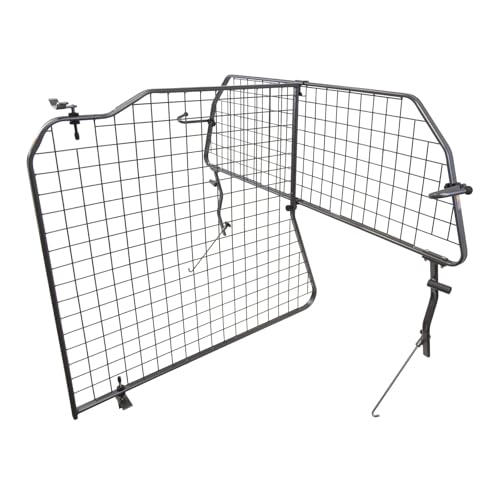 Travall Hundegitter & Trenngitter für Land Rover Discovery (2009-2016) Fahrzeugspezifischer Hundeschutzgitter & Gepäckbarriere, Stahl Absperrgitter für Hundetransport und Gepäckschutz von Travall