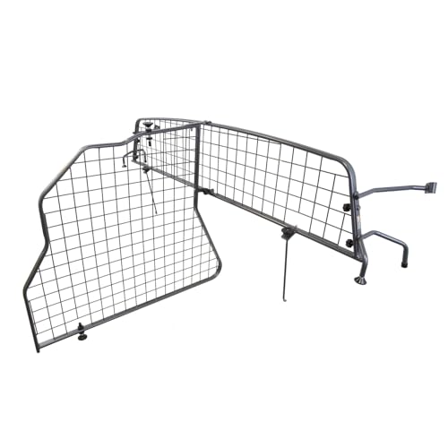Travall Hundegitter & Trenngitter kompatibel mit Land Rover Range Rover (2012-2021) fahrzeugspezifischer Kofferraumschutz Gepackbarriere Haustierbarriere Stahl [Keine Autobiographie mit Komfortpaket] von Travall