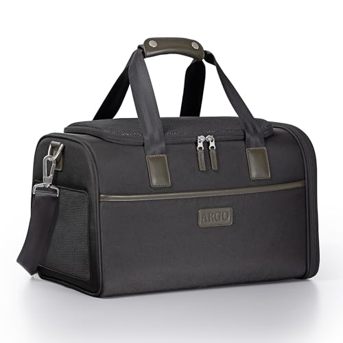 Traveler's Choice Argo Pawsport to Adventure Transportbox für Haustiere, Schwarz von Traveler's Choice
