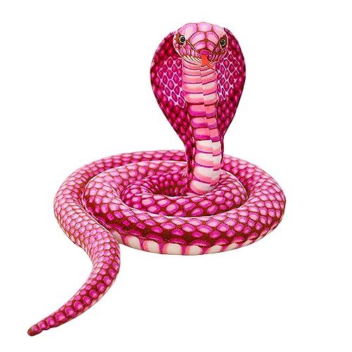 Trayosin Riesige Plüsch Schlange - Großes Kuscheltier Stofftier Realistische Plüschtier Spielzeug - Geschenk für Geburtstag Party Prank Requisiten (Rosa, 240cm) Trayosin Riesige Plüsch Schlange - Großes Kuscheltier Stofftier Realistische Plüschtier Spielzeug - Geschenk für Geburtstag Party Prank Requisiten (Rosa, 240cm) von Trayosin