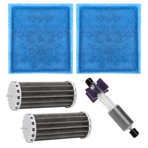 Aquarium-Filterkartuschen-Set für Marineland-Pinguin-Power-Filter 350 – inklusive Aquarium-Laufrad, Rite Größe C Filterkartuschen, Biowheel-Filter für Aquarien, mehrstufige Filtration, PRBW2350B von Trdzi