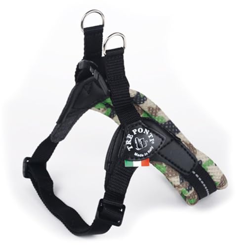 TRE Ponti Easy Fit Soft Mesh Verstellbarer Bauchgurt div. Größen und Farben, Farbe:Camouflage grün, Größe:Gr.1.5/30-40 cm/bis 4 kg TRE Ponti Easy Fit Soft Mesh Verstellbarer Bauchgurt div. Größen und Farben, Farbe:Camouflage grün, Größe:Gr.1.5/30-40 cm/bis 4 kg von Tre Ponti