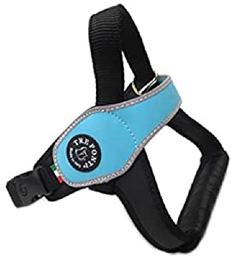 Tre Ponti Hundegeschirr, Größe: Rand, Blau, Größe: M Tre Ponti Hundegeschirr, Größe: Rand, Blau, Größe: M von Tre Ponti