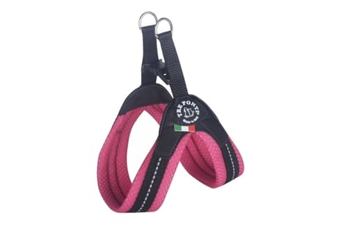 Tre Ponti Geschirr Easy Fit Soft Mesh mit Click Verschluss, Farbe:Raspberry, Größe:Gr 1.5/28-32cm / bis 4kg Tre Ponti Geschirr Easy Fit Soft Mesh mit Click Verschluss, Farbe:Raspberry, Größe:Gr 1.5/28-32cm / bis 4kg von Tre Ponti