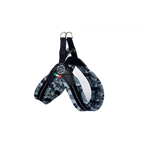 Tre Ponti Geschirr Easy Fit Soft Mesh mit Click Verschluss in div. Farben und Größen, Farbe:Camouflage grau, Größe:Gr 3. / 41-43 cm/bis 7kg Tre Ponti Geschirr Easy Fit Soft Mesh mit Click Verschluss in div. Farben und Größen, Farbe:Camouflage grau, Größe:Gr 3. / 41-43 cm/bis 7kg von Tre Ponti
