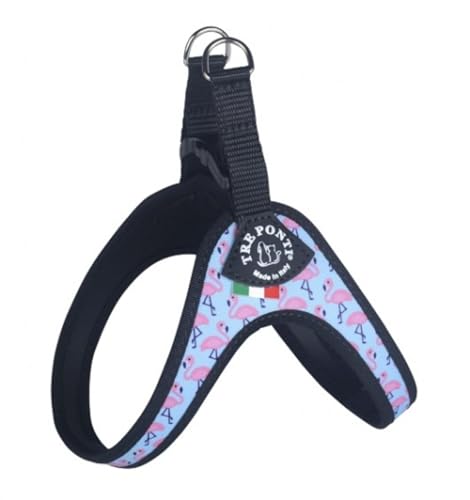 Tre Ponti Geschirr Easy Fit Vibes Avocado Flamingo Click-Verschluss, Farbe:Flamingo, Größe:Gr.2/33-37cm / bis 5kg Tre Ponti Geschirr Easy Fit Vibes Avocado Flamingo Click-Verschluss, Farbe:Flamingo, Größe:Gr.2/33-37cm / bis 5kg von Tre Ponti